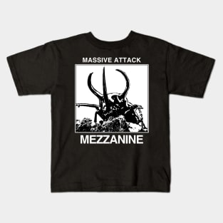 Massive Attack - Mezzanine - Tribute Artwork - Black Kids T-Shirt